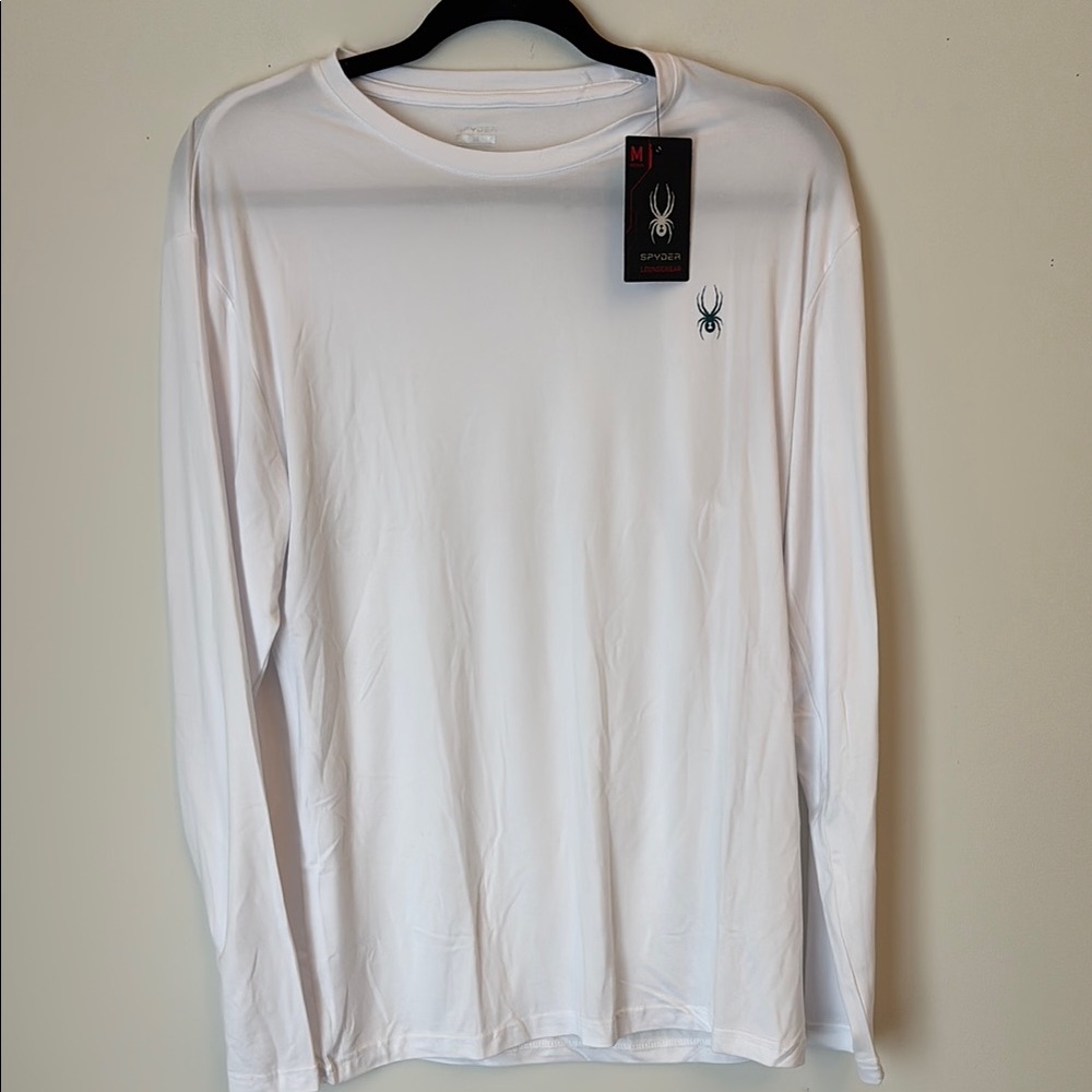 Spyder Men's White Long Sleeve Shirt